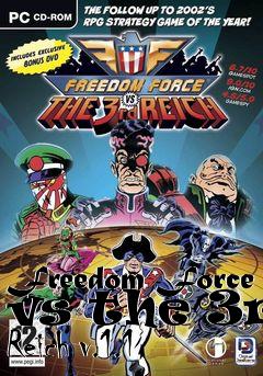 Box art for Freedom Force vs the 3rd Reich v.1.1