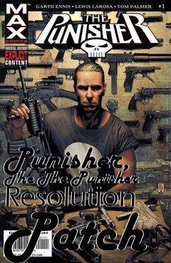 Box art for Punisher, The The Punisher Resolution Patch