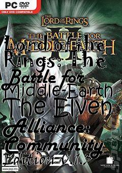 Box art for Lord of the Rings: The Battle for Middle-Earth The Elven Alliance: Community Edition v.1.3