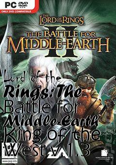 Box art for Lord of the Rings: The Battle for Middle-Earth King of the West v.1.3