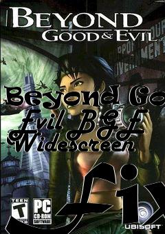 Box art for Beyond Good  Evil BGE Widescreen Fix