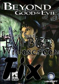 Box art for Beyond Good  Evil BGE Widescreen Fix