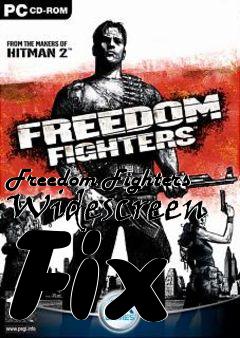 Box art for Freedom Fighters Widescreen Fix