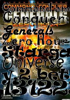 Box art for Command and Conquer: Generals Zero Hour Stargate Universe v.2 beta 131223