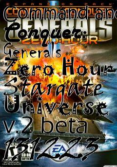 Box art for Command and Conquer: Generals Zero Hour Stargate Universe v.2 beta 131223