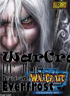 Box art for WarCraft III: The Frozen Throne Everfrost