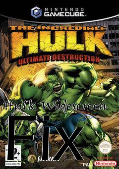 Box art for Hulk Widescreen Fix