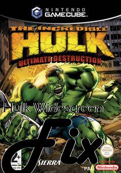 Box art for Hulk Widescreen Fix