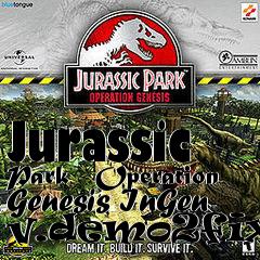 Box art for Jurassic Park - Operation Genesis InGen v.demo2fixed