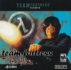 Box art for team fortress 2 tfc files