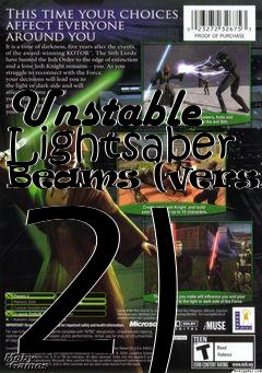 Box art for Unstable Lightsaber Beams (version 2)