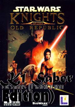 Box art for K1 Saber Beams (Platinum Edition)