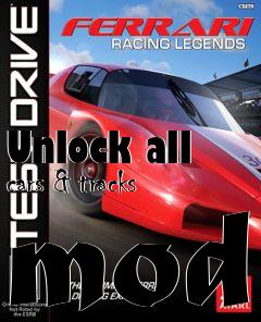 Box art for Unlock all cars & tracks mod