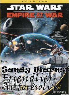 Box art for Sandy Warnstaffs Friendlier Autoresolve