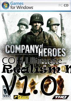 Box art for COH Ultimate Realism Mod v1.0