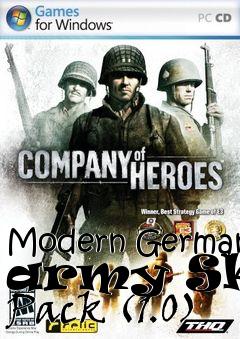 Box art for Modern German army Skin Pack (1.0)