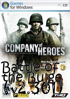 Box art for Battle of the Bulge (v2.301)