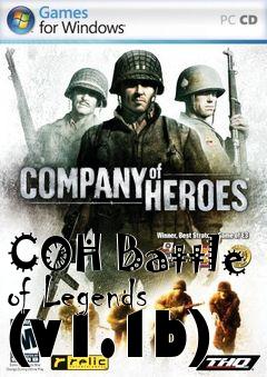 Box art for COH Battle of Legends (v1.1b)