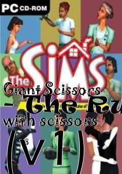 Box art for Giant Scissors - The Run with scissors (v1)