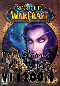 Box art for Perl Classic Unit Frames - Pet Addon v11200.4