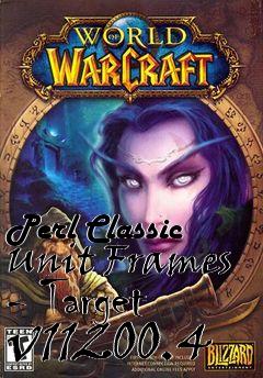 Box art for Perl Classic Unit Frames - Target v11200.4
