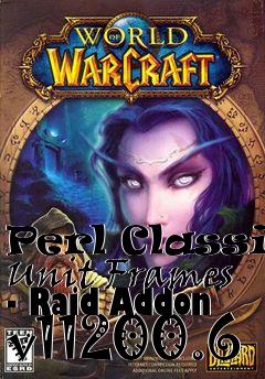 Box art for Perl Classic Unit Frames - Raid Addon v11200.6