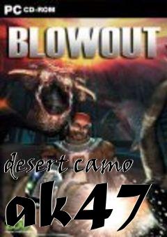 Box art for desert camo ak47