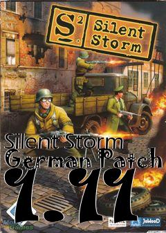 Box art for Silent Storm German Patch 1.11