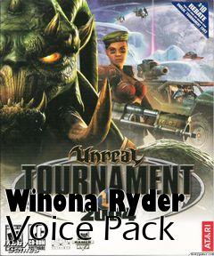 Box art for Winona Ryder Voice Pack