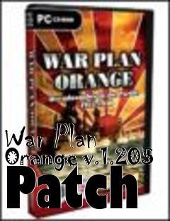 Box art for War Plan Orange v.1.205 Patch