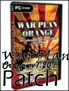 Box art for War Plan Orange v1.20 Patch