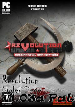 Box art for Revolution Under Siege v1.03a Patch