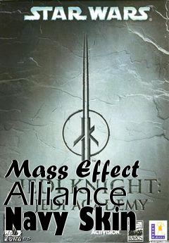 Box art for Mass Effect Alliance Navy Skin
