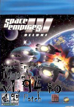 Box art for Space Empires IV Deluxe v1.94 to v1.95 Patch