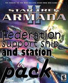 Box art for Federation support ship and station pack