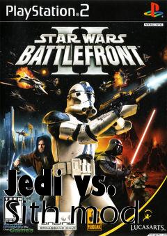 Box art for Jedi vs. Sith mod