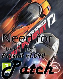 Box art for Need for Speed Hot Pursuit v1.040 Patch