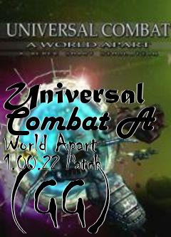 Box art for Universal Combat A World Apart 1.00.22 Patch (GG)