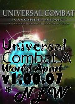 Box art for Universal Combat A World Apart v1.00.07 * NEW *
