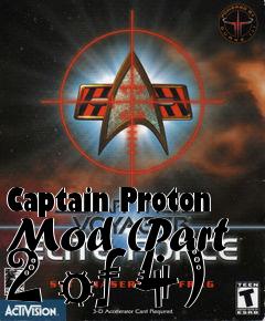 Box art for Captain Proton Mod (Part 2 of 4)