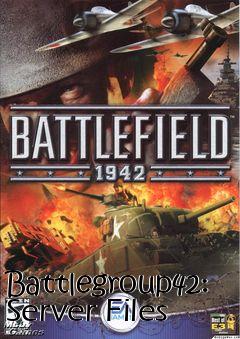 Box art for Battlegroup42: Server Files