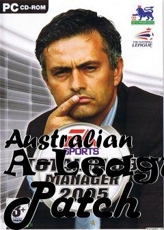 Box art for Australian A-League Patch