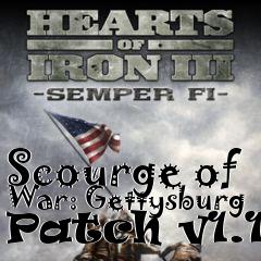 Box art for Scourge of War: Gettysburg Patch v1.10