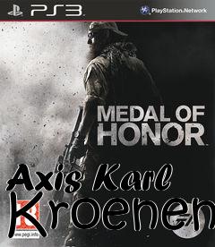 Box art for Axis Karl Kroenen