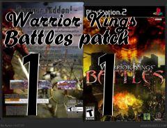 Box art for Warrior Kings Battles patch 1 1