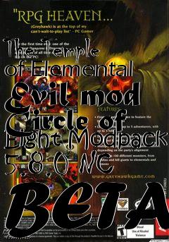 Box art for The Temple of Elemental Evil mod Circle of Eight Modpack 5.8.0 NC BETA