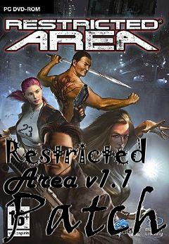 Box art for Restricted Area v1.1 Patch
