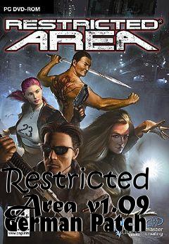 Box art for Restricted Area v1.09 German Patch