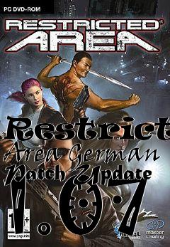 Box art for Restricted Area German Patch Update 1.07