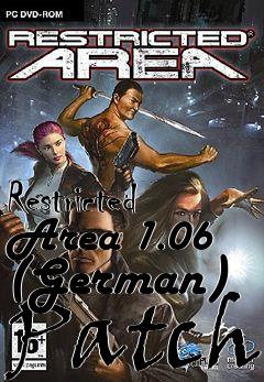 Box art for Restricted Area 1.06 (German) Patch